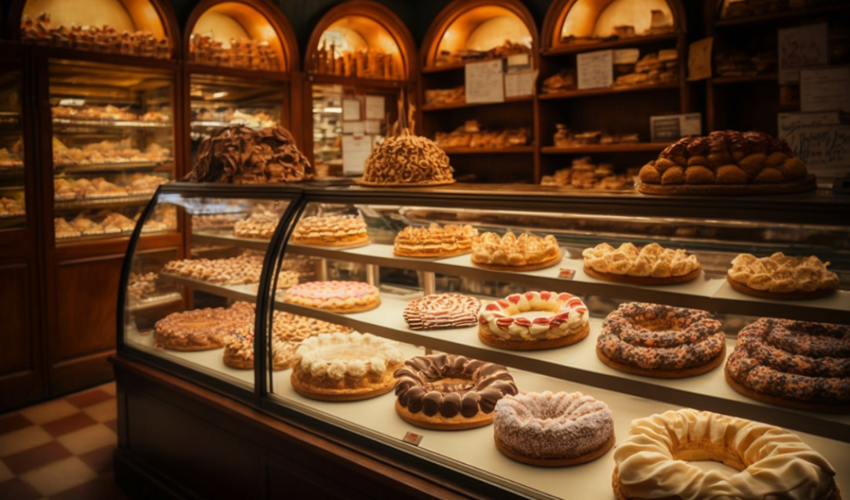 Fusion Sweets Shop Concept